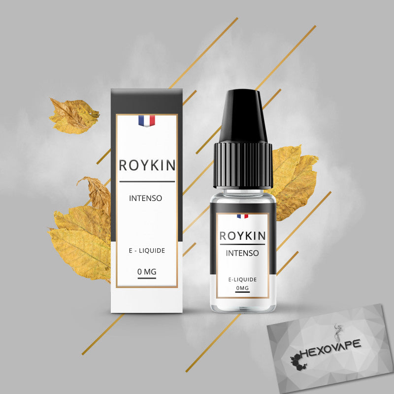 Eliquide Cigarette électronique Hexovape roykin intenso 10 ml