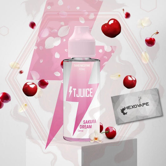 Sakura Dream 100ml - T - Juice - Hexovape - E - liquide - Tjuice - 100ml