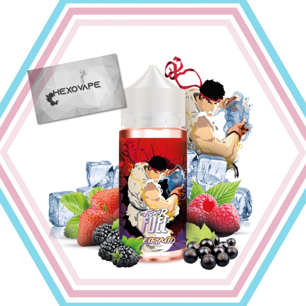 Fighter Fuel Iced Fruity E-liquids 100ml | Hexovape Hexovape.com Fighter Fuel Iced Fruity E-liquids 100ml | Hexovape Hexovape.com