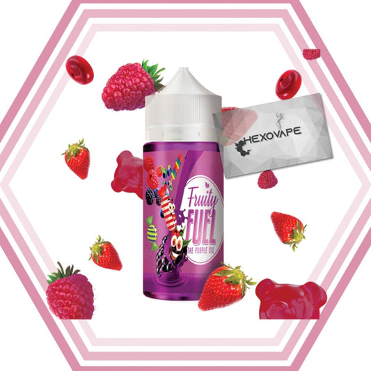 The Purple Oil 100ml - Fruity Fuel - Hexovape - E - liquide - Fruity Fuel - 100ml