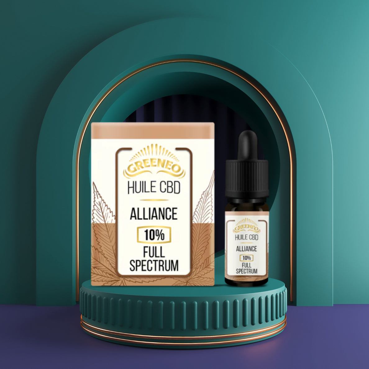 Alliance Huile Sublinguale CBD - Greeneo