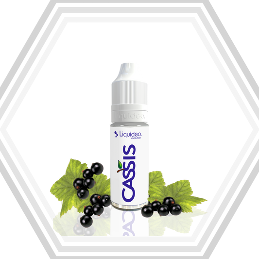 Cassis -Liquideo - Hexovape - E-liquide  Cigarette électronique