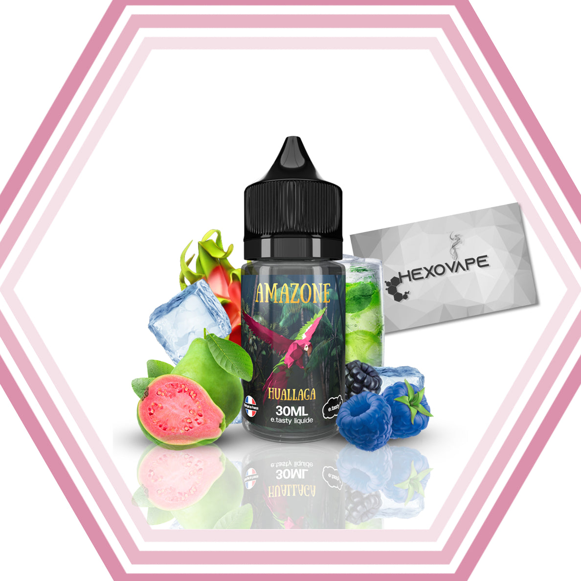 Concentre DIY Huallaga 30ml amazone Etasty Hexovape Pas cher