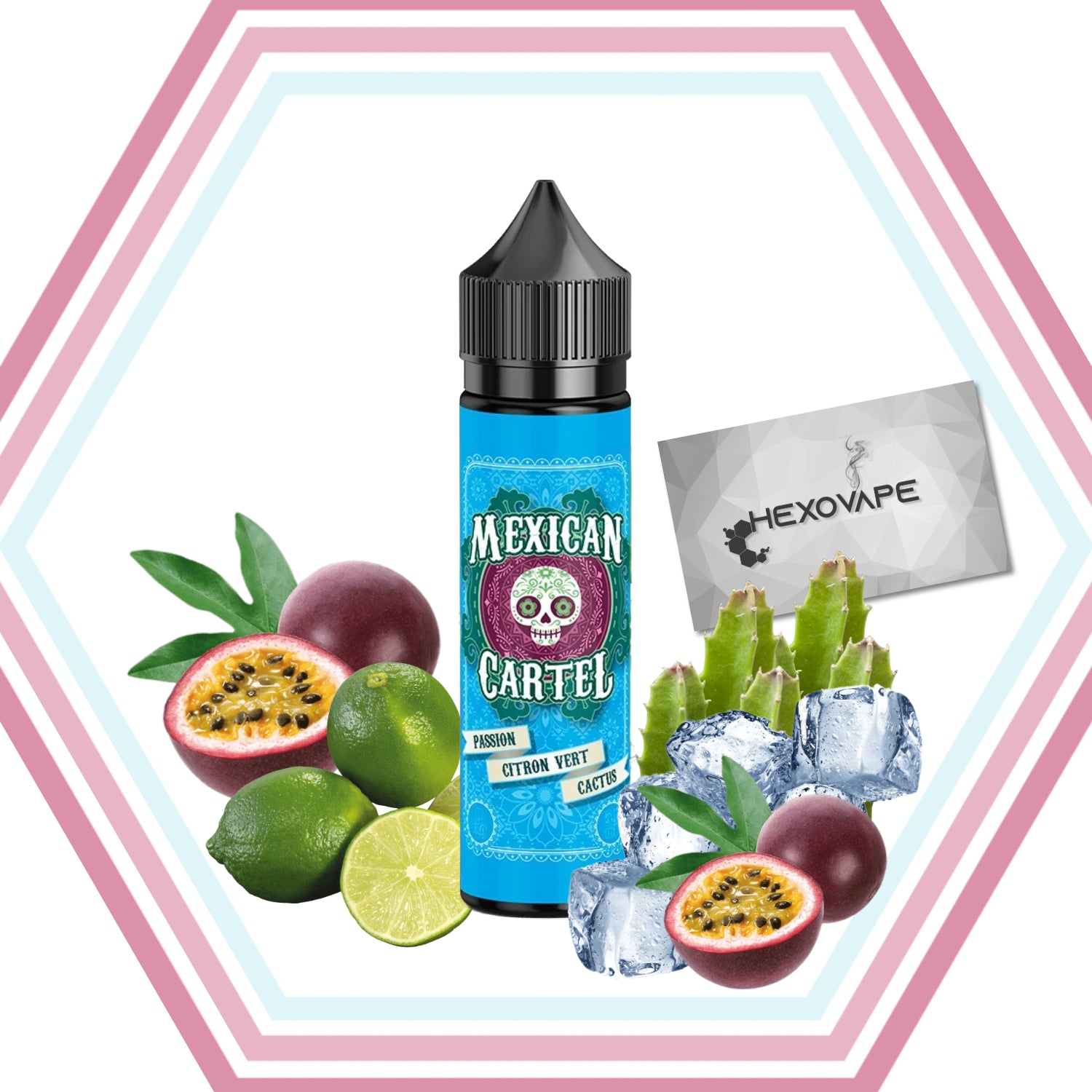 Passion Citron Vert Cactus 50 / 100ml - Mexican Cartel