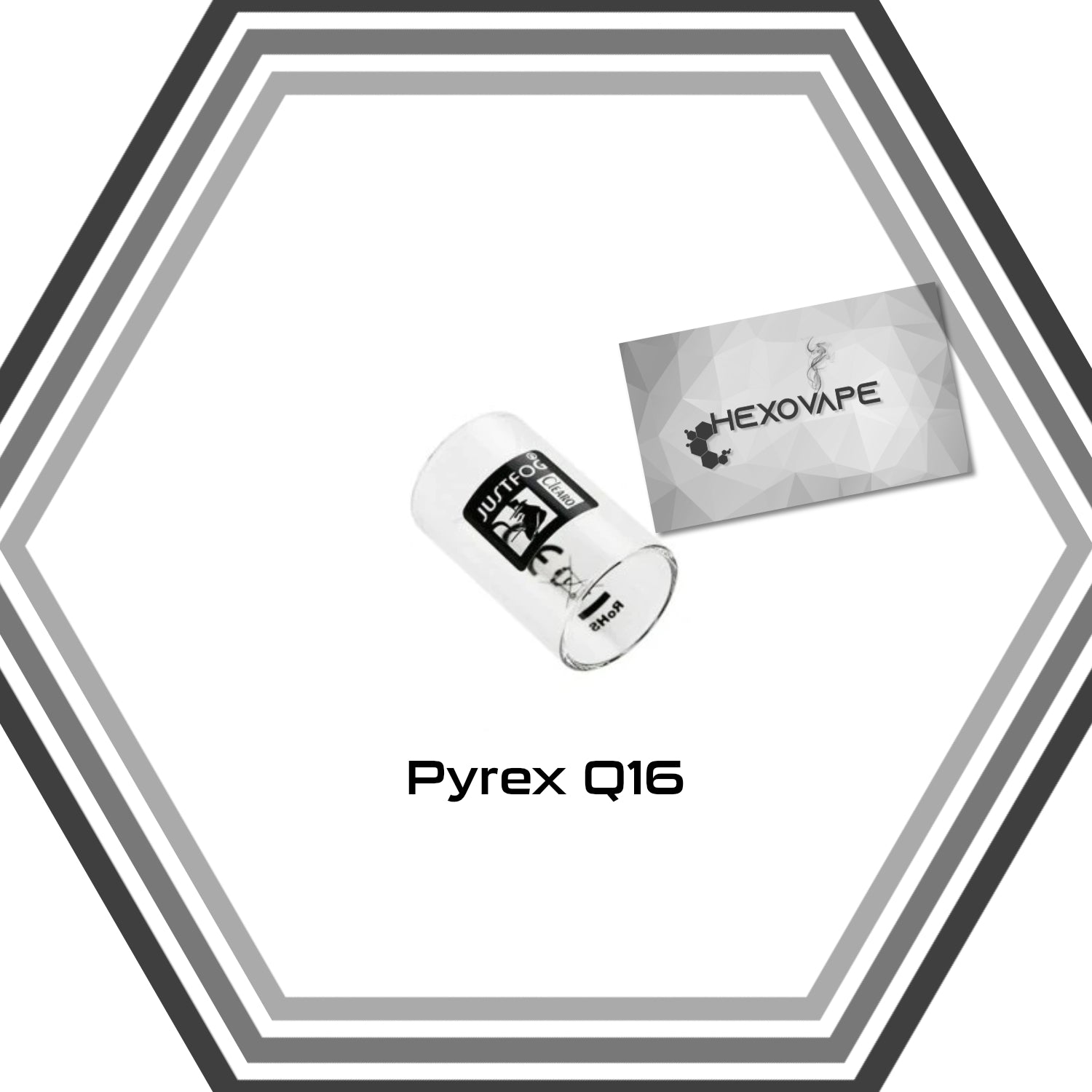 Pyrex Q16 - Justfog - Hexovape.com