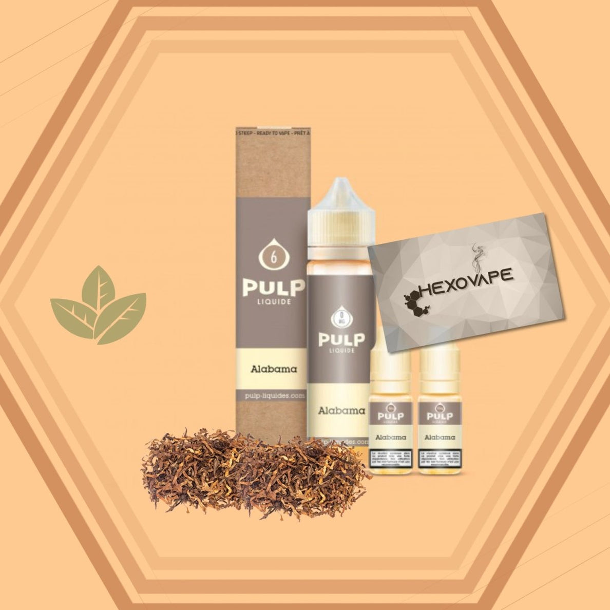 Alabama Pack 60ml - Pulp - Hexovape - E - liquide - Pulp - 50ml