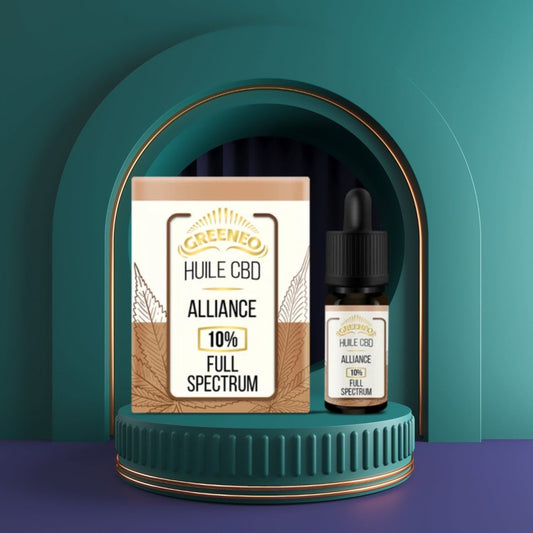 Alliance Huile Sublinguale CBD - Greeneo - Hexovape - CBD - Greeneo - CBD