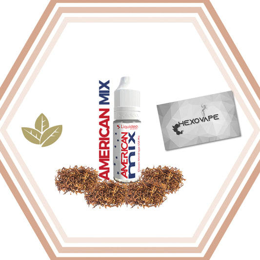 American Mix - Liquideo - Hexovape - E-liquide  Cigarette électronique