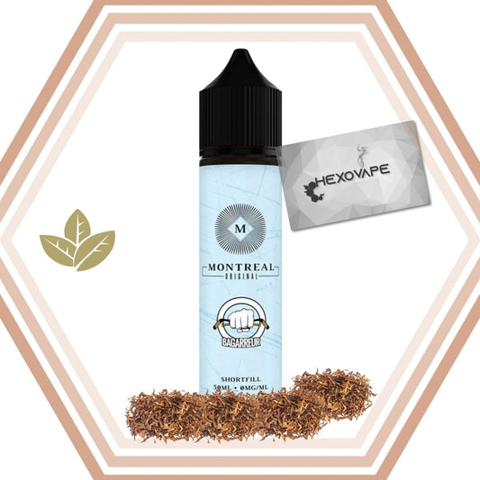 Bagarreur 50ml - Montreal Original - Hexovape - E - liquide - Montreal - 50ml