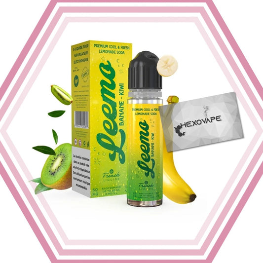 Banane Kiwi 50ml - Leemo - Hexovape - E - liquide - Le French Liquide - 50ml