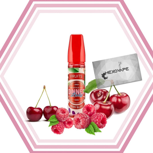 Berry Blast 50ml (0% Sucralose) - Dinner Lady - Hexovape - E - liquide - Dinner Lady - 50ml