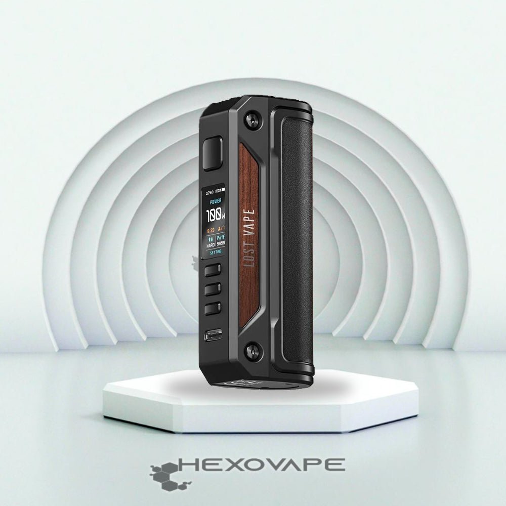 Box Thelema Solo  Mod CE Accu 21700 | Lost Vape  Hexovape.com