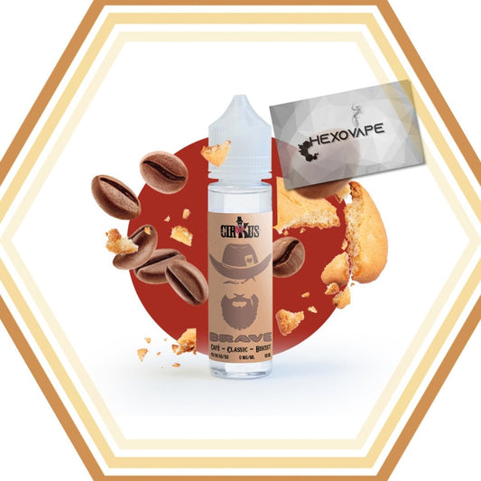 Brave 50ml Classic Wanted - VDLV - Hexovape - E - liquide - Classic Wanted - 50ml