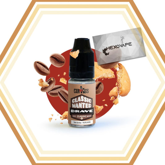 Brave Classic Wanted - VDLV - Hexovape - E - liquide - Classic Wanted - 10ml