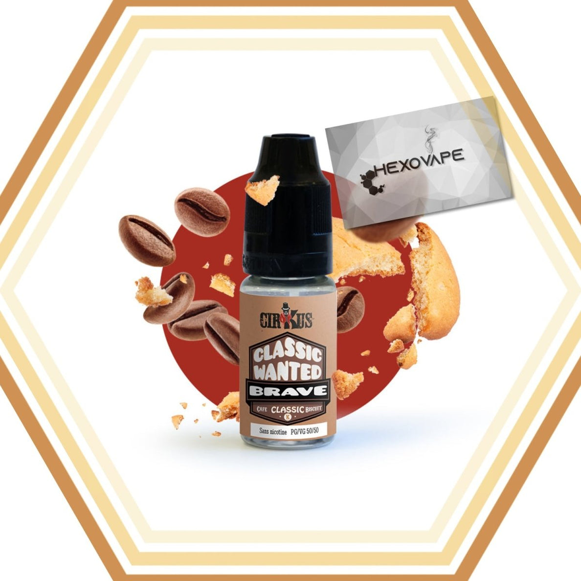 Brave Classic Wanted - VDLV - Hexovape - E - liquide - Classic Wanted - 10ml