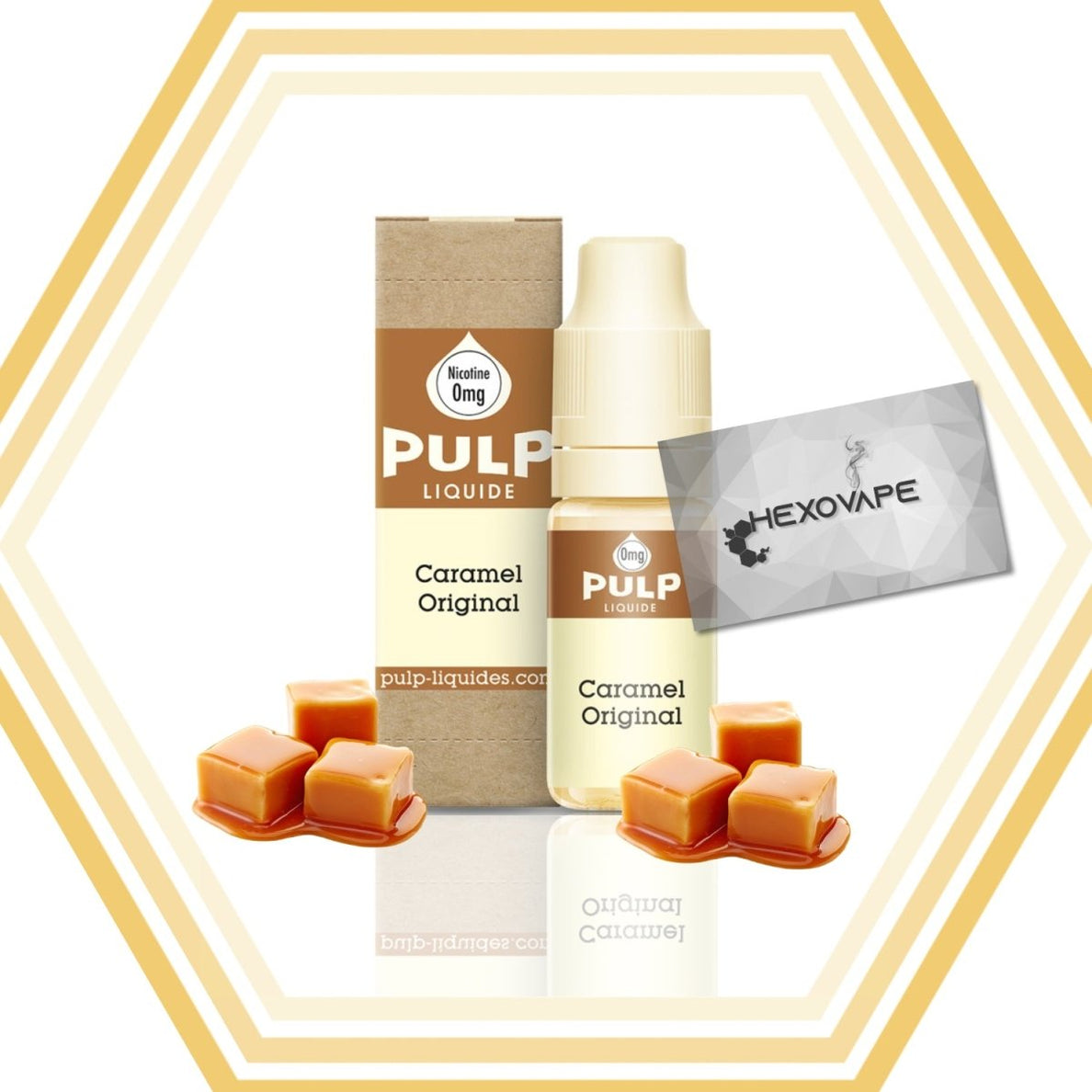 Caramel Original - Pulp - Hexovape - E - liquide - Pulp - 10ml