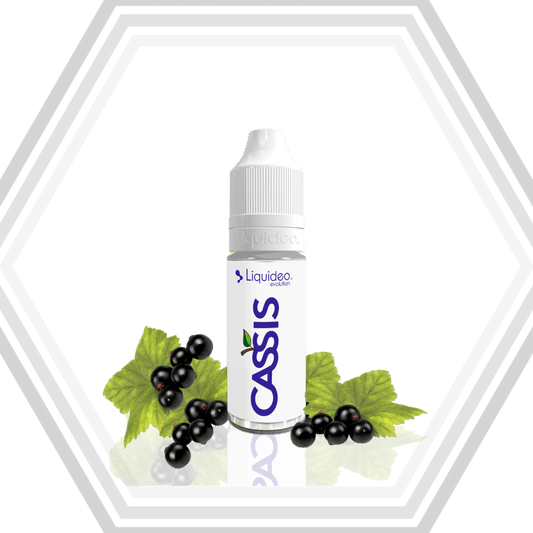 Cassis -Liquideo - Hexovape - E-liquide  Cigarette électronique