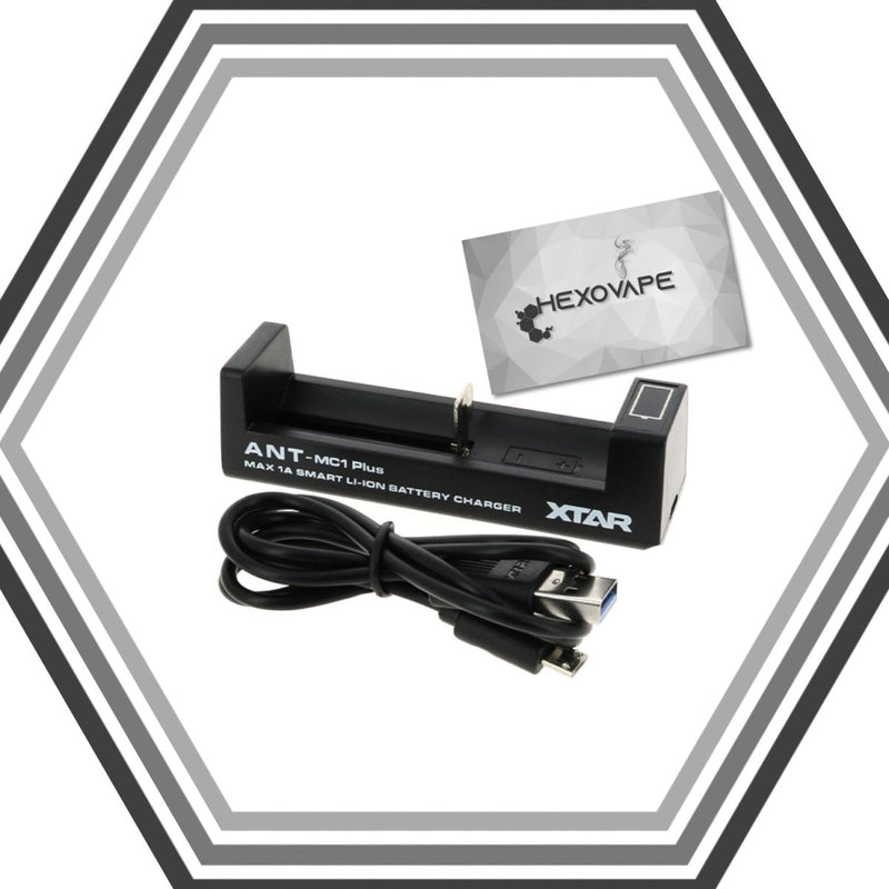 Xtar MC1 Plus  Chargeur 1 Accu Rapide CE | Format Pocket  Hexovape.com
