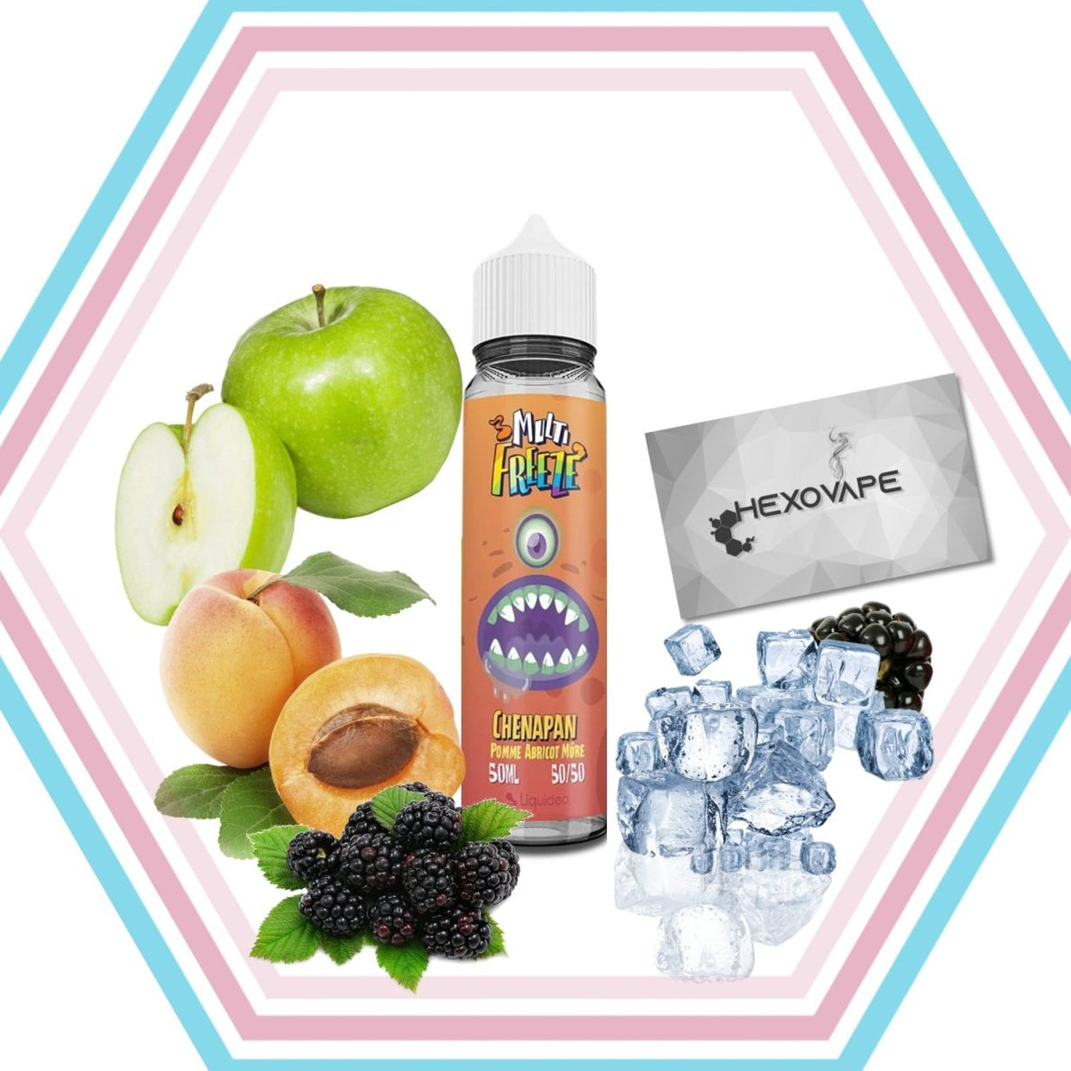 Chenapan 50ml E-liquide Multi Freeze Fruit | Liquideo Hexovape.com Chenapan 50ml E-liquide Multi Freeze Fruit | Liquideo Hexovape.com