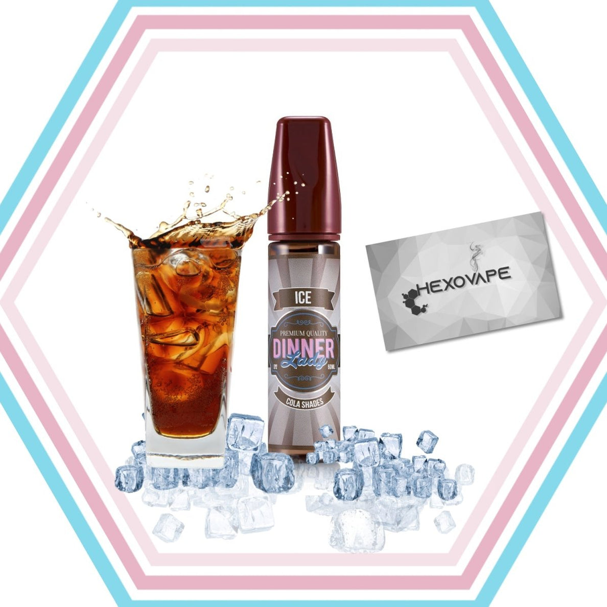 Cola Shades 50ml Dinner Lady | E-liquide Boisson Frais CE Hexovape.com Cola Shades 50ml Dinner Lady | E-liquide Boisson Frais CE Hexovape.com