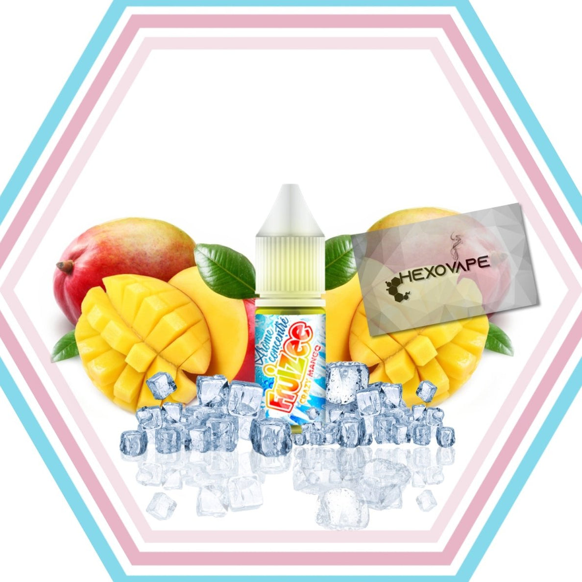 Concentré DIY Crazy mango diy 10ml Fruizee Eliquid france hexovape Pas cher