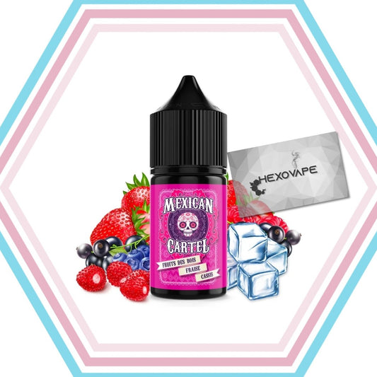 Concentré Fruits des Bois Fraise Cassis - Mexican Cartel - Hexovape - DIY - Mexican Cartel - DIY