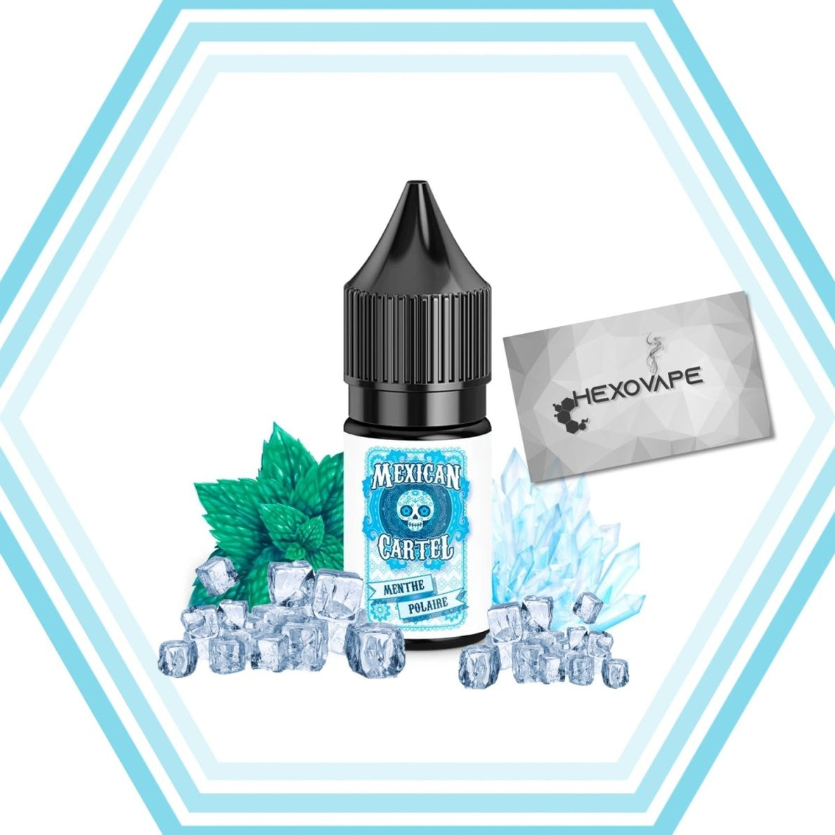 Concentré Menthe Polaire - Mexican Cartel - Hexovape - DIY - Mexican Cartel - DIY