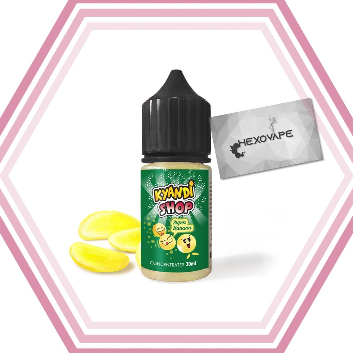 Concentré Super Banana 30ml - Kyandi Shop - Hexovape - DIY - Kyandi Shop - arome