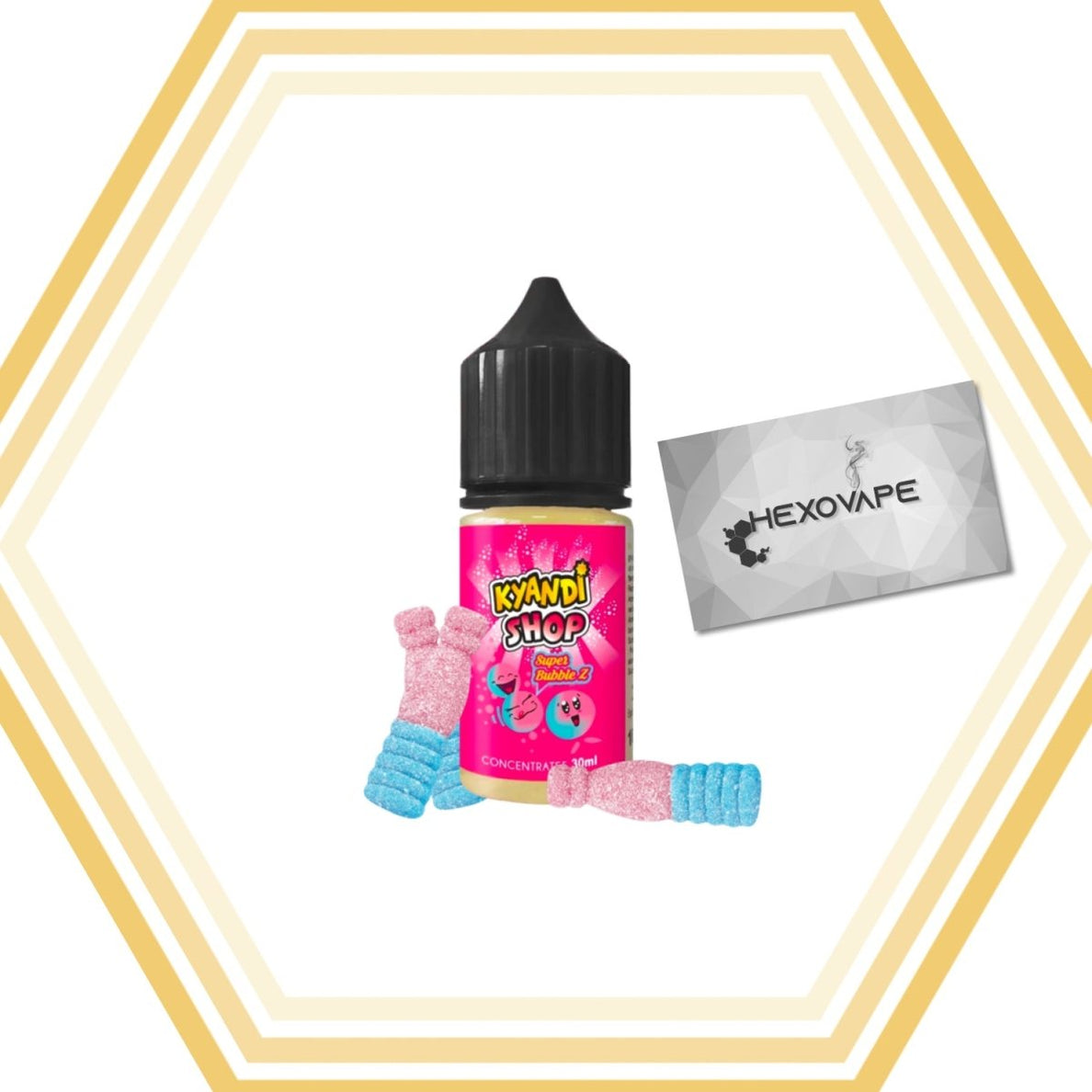 Concentré Super Bubble Z 30ml - Kyandi Shop - Hexovape - DIY - Kyandi Shop - DIY