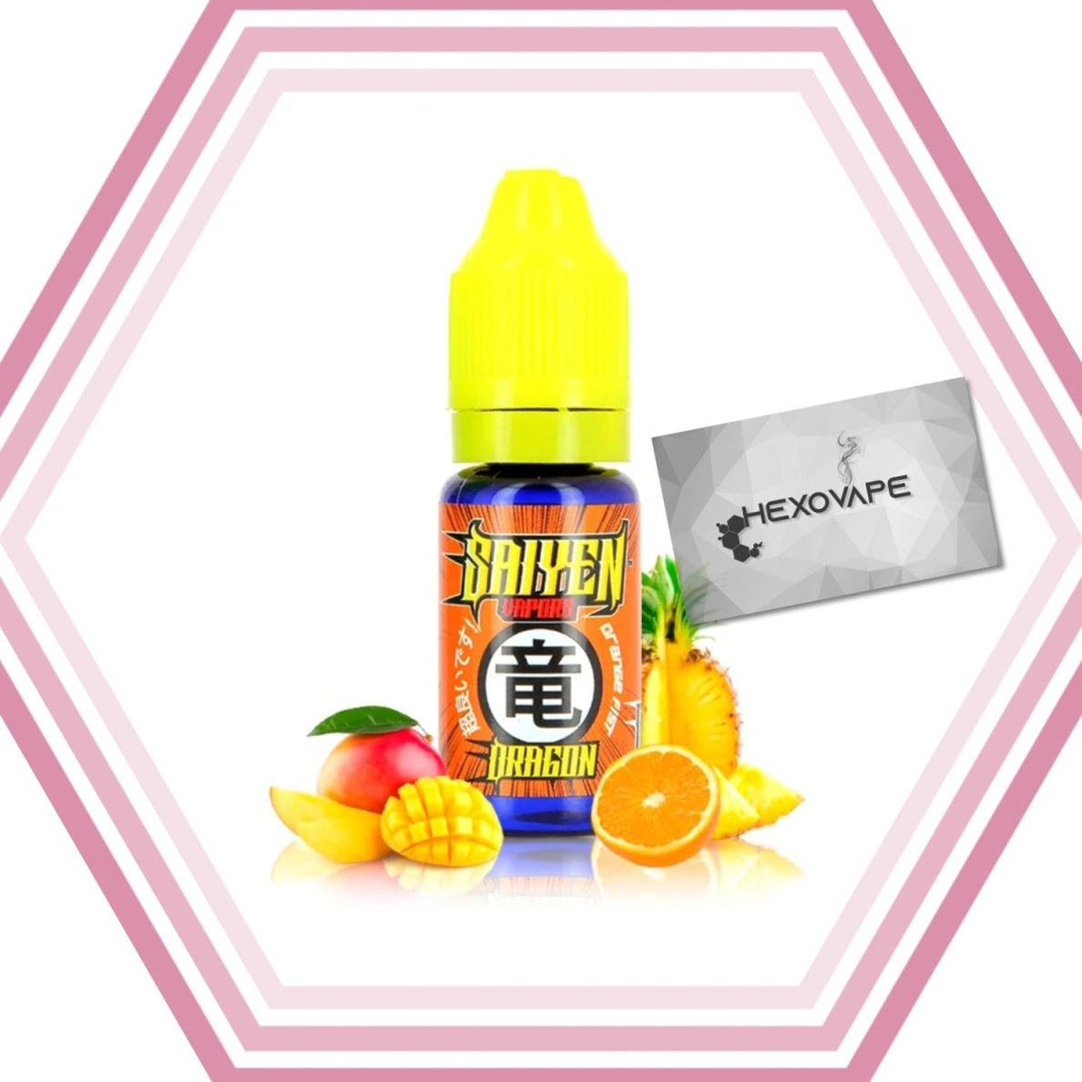 Eliquide Dragon Saiyen swoke 10ml hexovape Nicotine pas cher