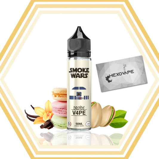 Droïde V4PE - Smoke Wars - Hexovape - E - liquide - Smoke wars - 50ml