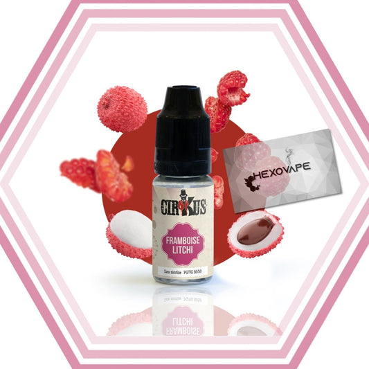 Framboise Litchi - VDLV - Hexovape - E - liquide - VDLV - 10ml