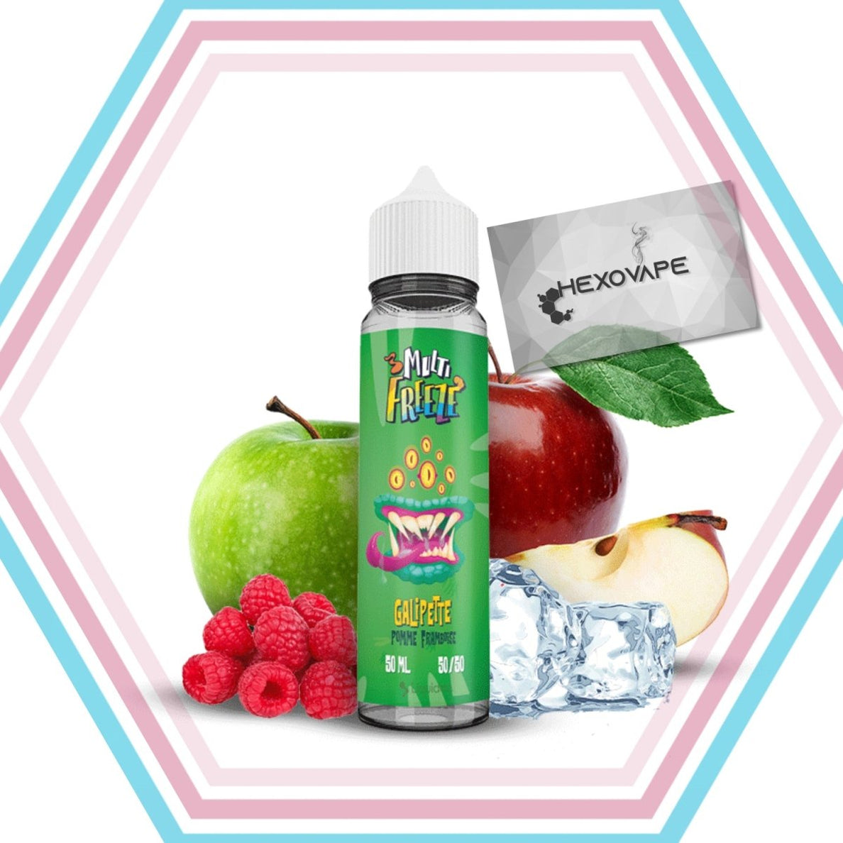 Galipette 50ml E-liquide pomme framboise CE | Liquideo Hexovape.com Galipette 50ml E-liquide pomme framboise CE | Liquideo Hexovape.com