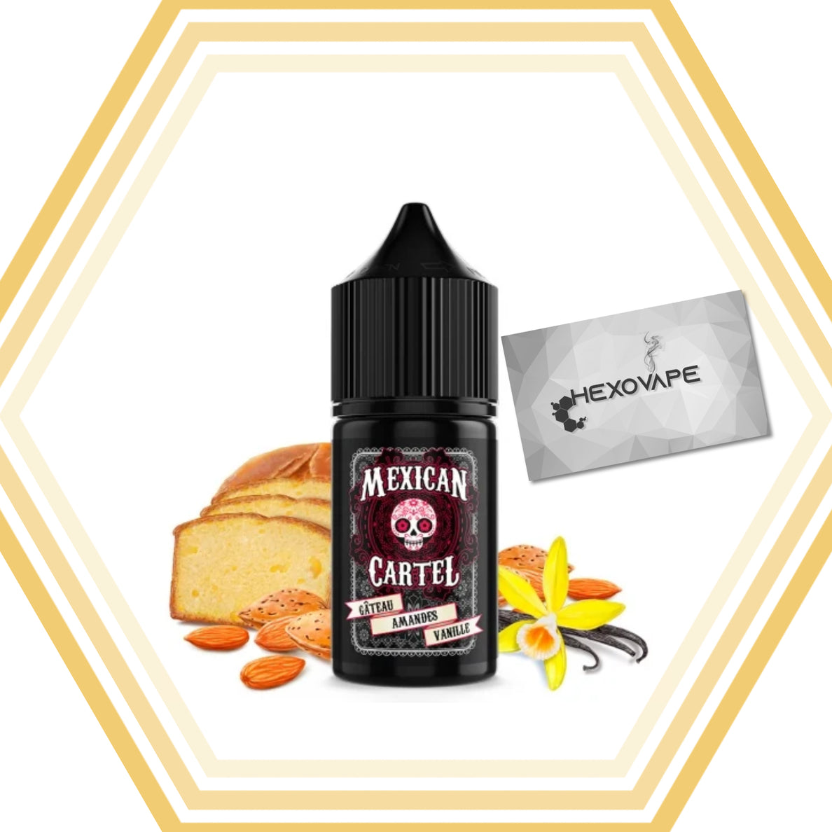 Concentré Gâteau Amandes Vanille - Mexican Cartel