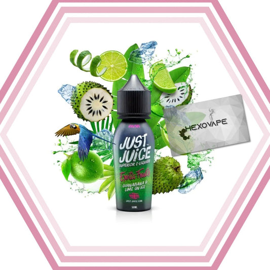 Guanabana et Citron vert glacé 50ml - Just Juice - Hexovape - E - liquide - Just Juice - 50ml