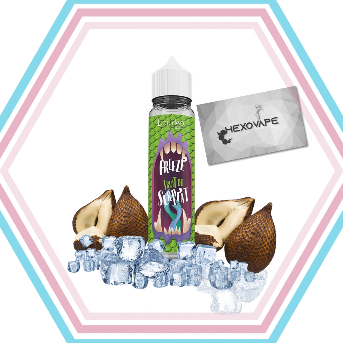 Freeze Fruit Du Serpent 50ml - Liquideo