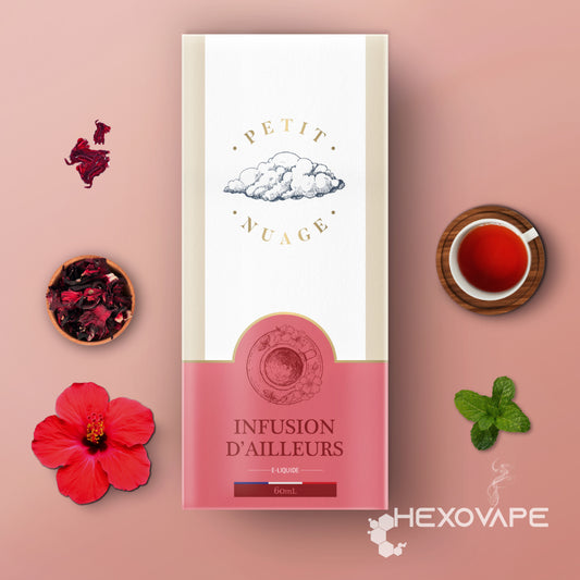 Infusion d'Ailleurs 60ml - Petit Nuage - Hexovape.com