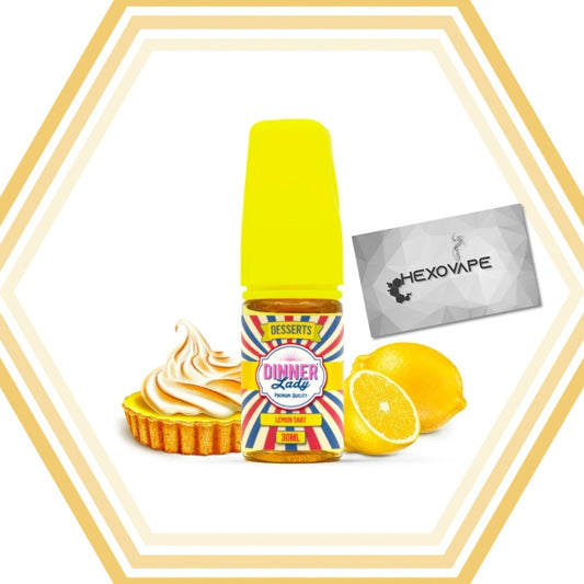 Lemon Tart Concentré - Dinner Lady - Hexovape - DIY - Dinner Lady - Dinner Lady