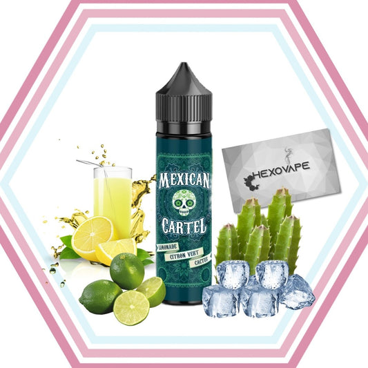 Limonade Citron Vert Cactus 50/100ml - Mexican Cartel - Hexovape - E - liquide - Mexican Cartel - 100ml