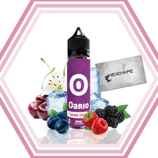 Oario 50ml - Game Over - Hexovape - E - liquide - Game Over - 50ml