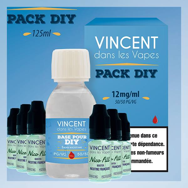 Pack DIY VDLV 125ml - Hexovape.com