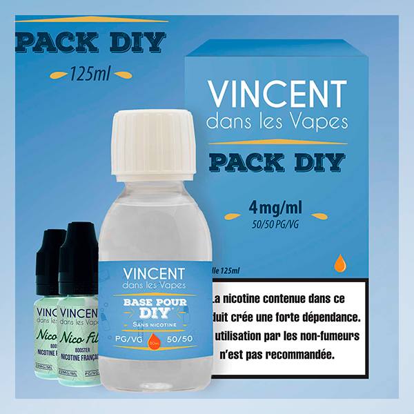 Pack DIY VDLV 125ml - Hexovape.com