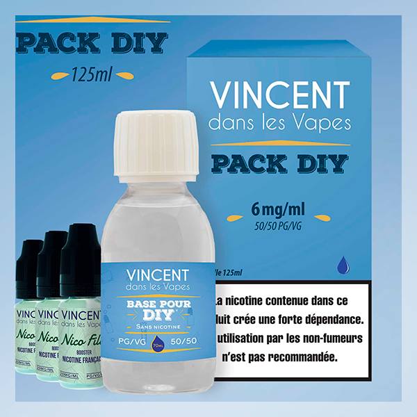 Pack DIY VDLV 125ml - Hexovape.com