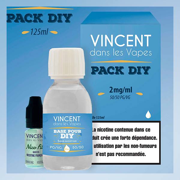 Pack DIY VDLV 125ml - Hexovape.com