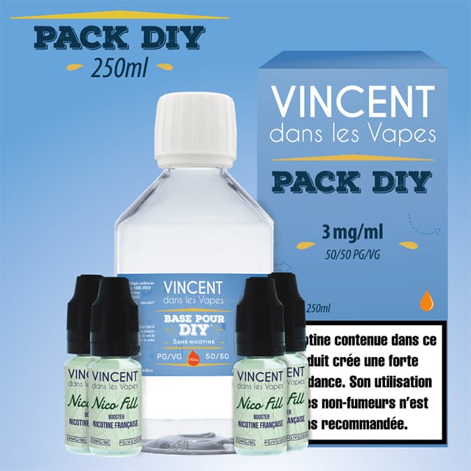 Packs DIY VDLV 210ml - Hexovape.com