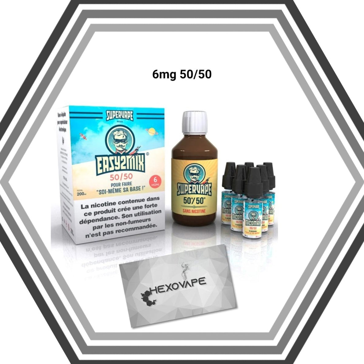 Pack DIY Easy2vape 200ml - Supervape - Hexovape - DIY - Supervape - DIY