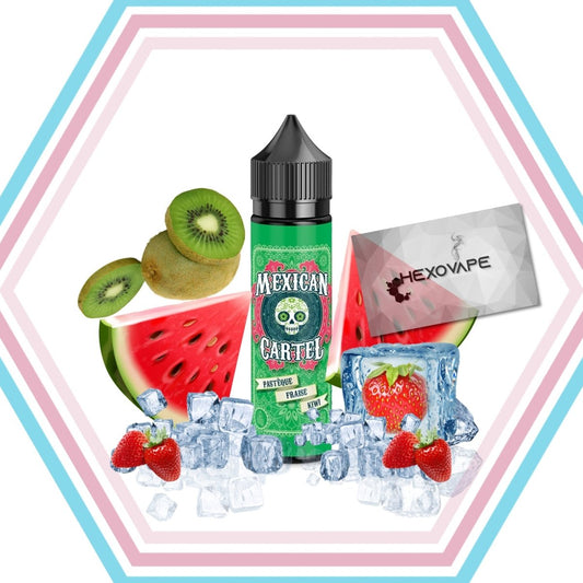 Pastèque Fraise Kiwi 50/100ml - Mexican Cartel - Hexovape - E - liquide - Mexican Cartel - 100ml