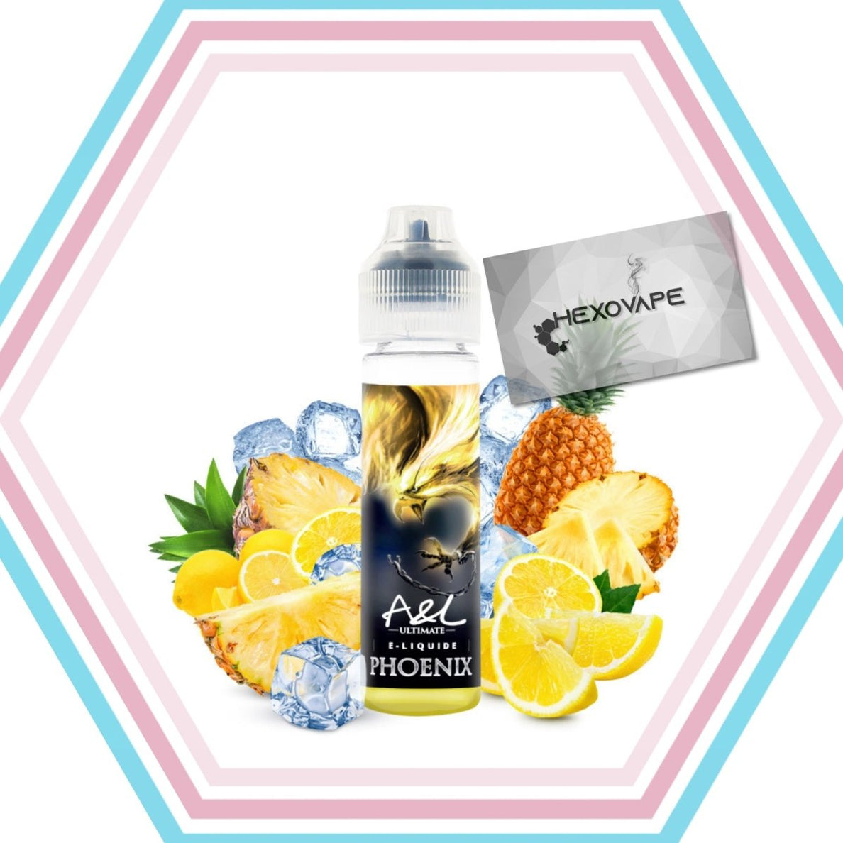 Phoenix 50ml - Ultimate - Hexovape - E - liquide - A&L - 50ml