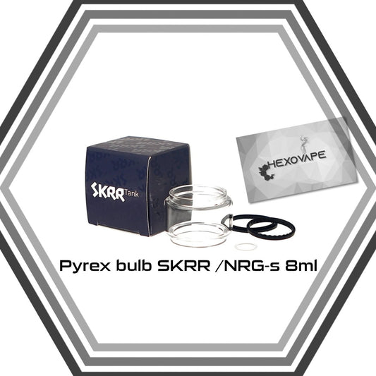 Pyrex Bulb SKRR 8ml - Vaporesso - Hexovape - accessoire vape - Vaporesso - accessoire