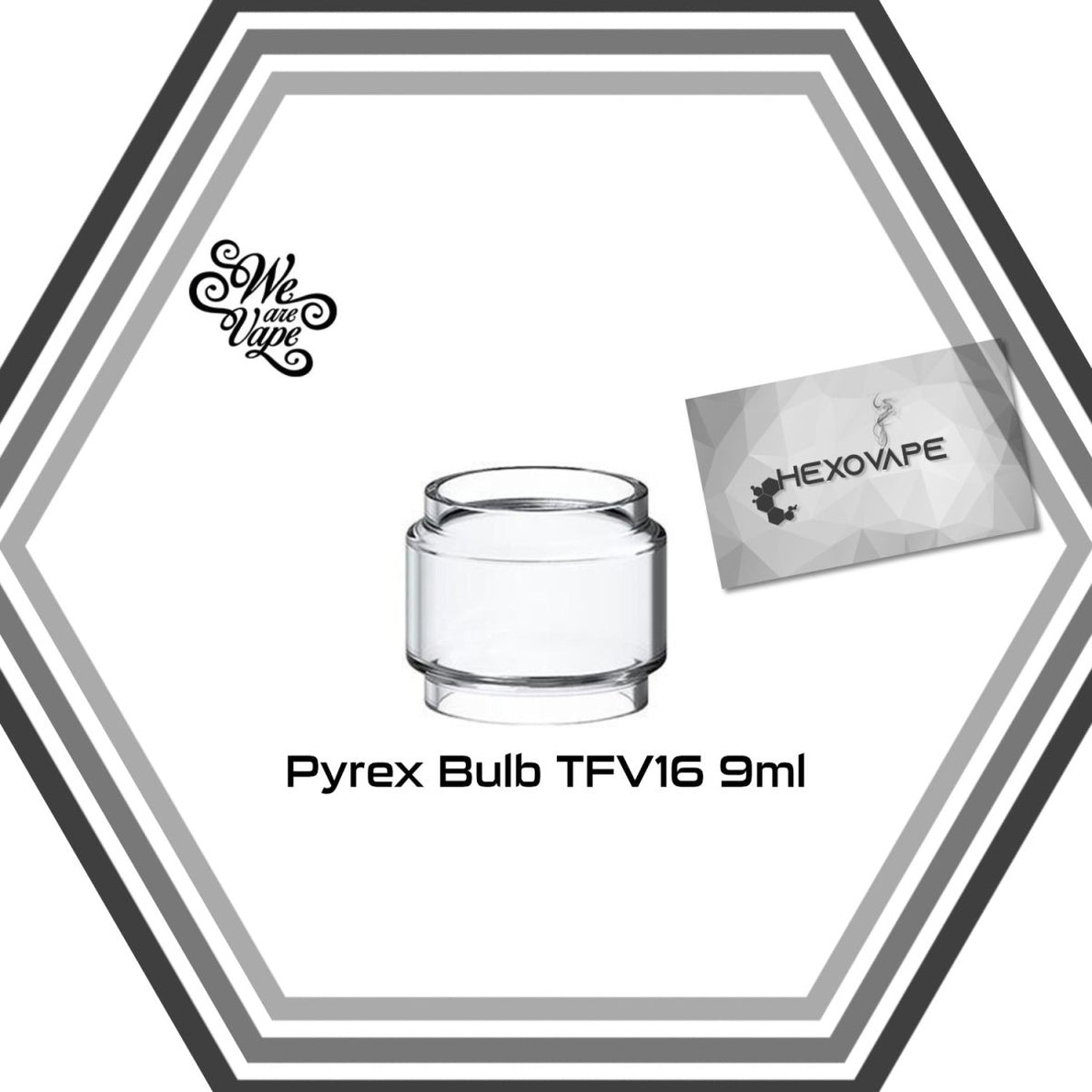 Pyrex Bulb TFV16 - Smok - Hexovape - accessoire vape - Smok - accessoire